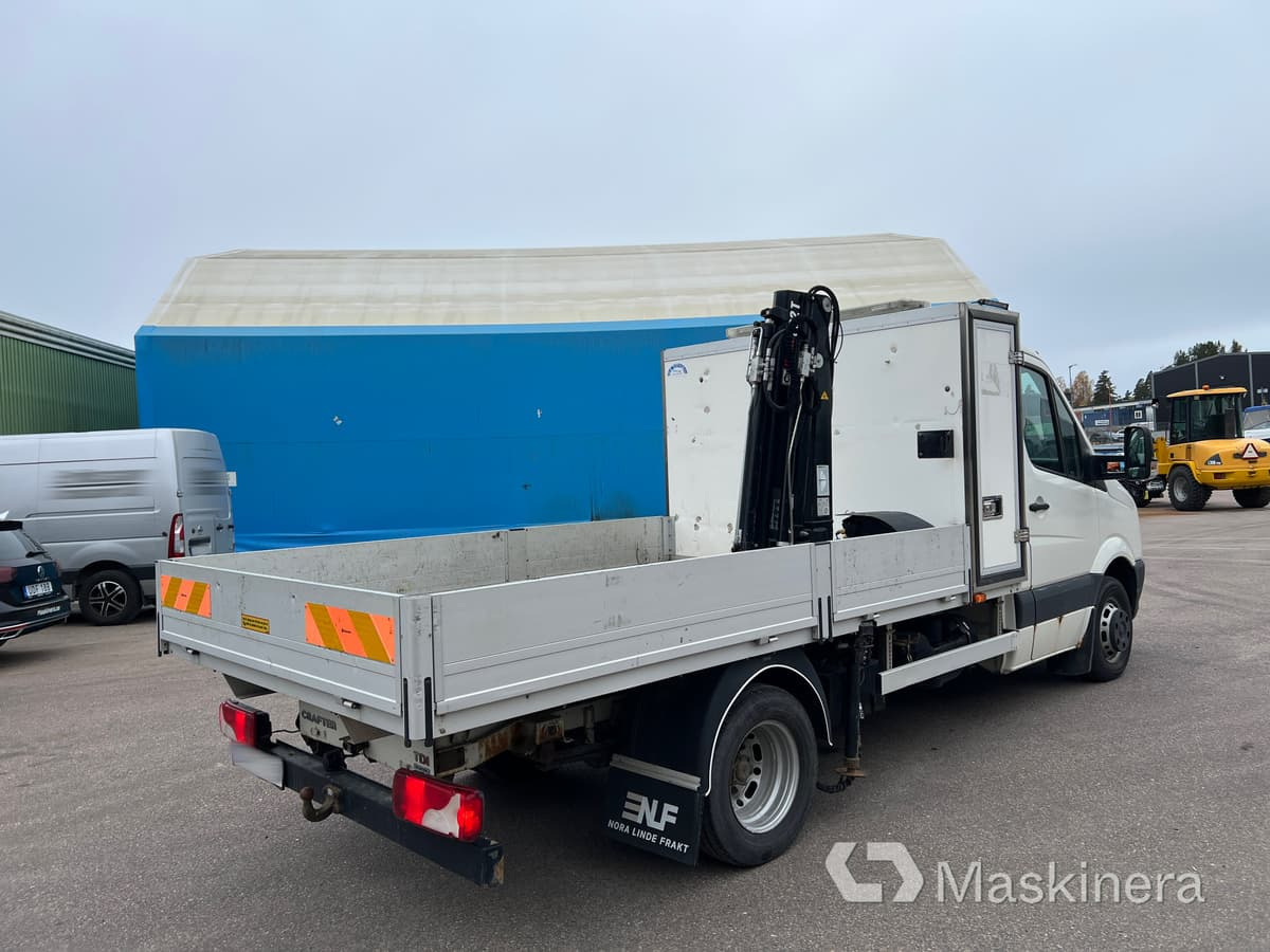 Volkswagen Crafter 50 2.5 TDI Kranbil med flak Volkswagen Crafter - Furgon: foto 5 Volkswagen Crafter 50 2.5 TDI Kranbil med flak Volkswagen Crafter - Furgon: foto 5