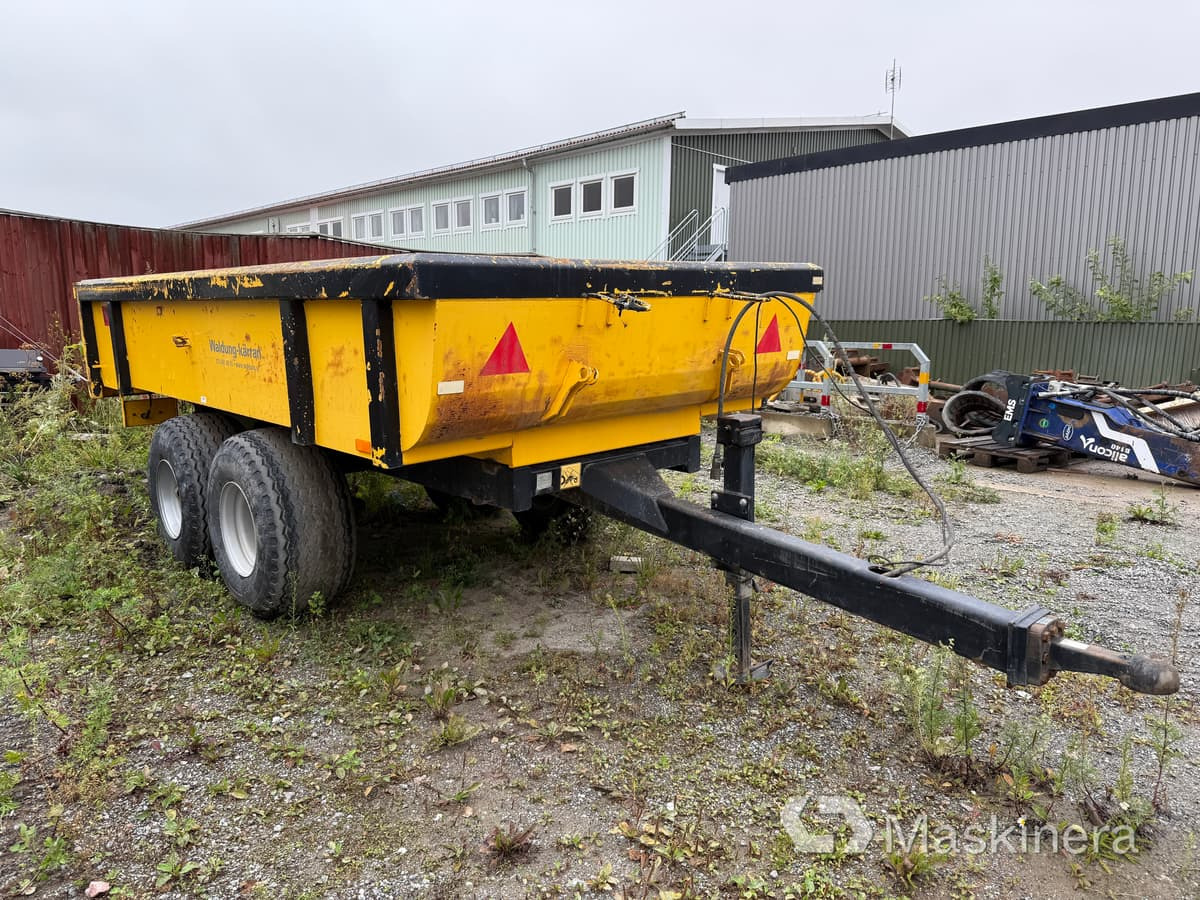 Waldung-Kärran 7 tons tippvagn - Rimorkio vetëshkarkuese: foto 3 Waldung-Kärran 7 tons tippvagn - Rimorkio vetëshkarkuese: foto 3