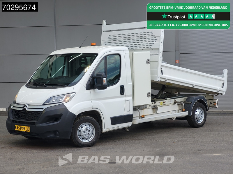 Citroën Jumper 110pk Kipper met Kist Trekhaak Euro6 Tipper Benne Kieper Trekhaak - Kamioncine vetëshkarkuese: foto 1 Citroën Jumper 110pk Kipper met Kist Trekhaak Euro6 Tipper Benne Kieper Trekhaak - Kamioncine vetëshkarkuese: foto 1