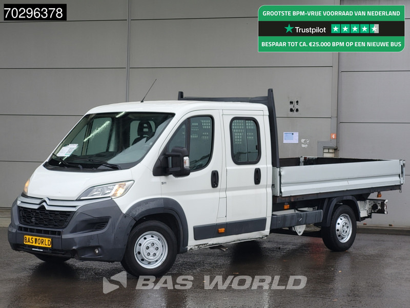 Citroën Jumper 130PK Open Laadbak Dubbel Cabine Trekhaak Airco Cruise Euro6 Pritsche Pickup Open Box Airco Trekhaak Cruise control - Kamioncine me karroceri: foto 1 Citroën Jumper 130PK Open Laadbak Dubbel Cabine Trekhaak Airco Cruise Euro6 Pritsche Pickup Open Box Airco Trekhaak Cruise control - Kamioncine me karroceri: foto 1