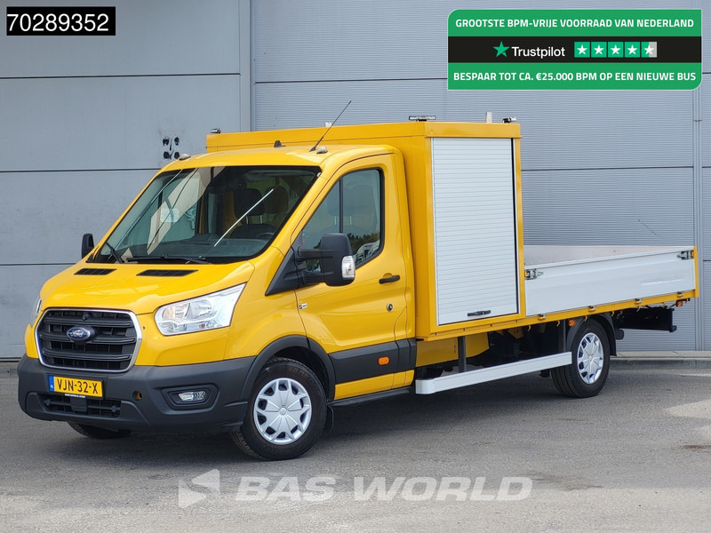 Ford Transit 130pk Open Laadbak Trekhaak Airco Cruise Euro6 APK 03-2026 Pickup Pritsche Open Box Airco Trekhaak Cruise control - Kamioncine me karroceri: foto 1 Ford Transit 130pk Open Laadbak Trekhaak Airco Cruise Euro6 APK 03-2026 Pickup Pritsche Open Box Airco Trekhaak Cruise control - Kamioncine me karroceri: foto 1