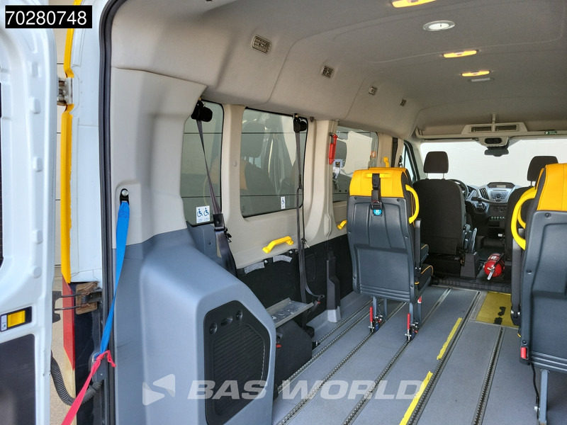 Minibus, Furgon pasagjerësh Ford Transit 130pk Personenvervoer Luchtvering Taxi L3H2 Ramp Airco Cruise Parkeersensoren Euro6 Kombi Tourer 11m3 Airco Cruise control: foto 10