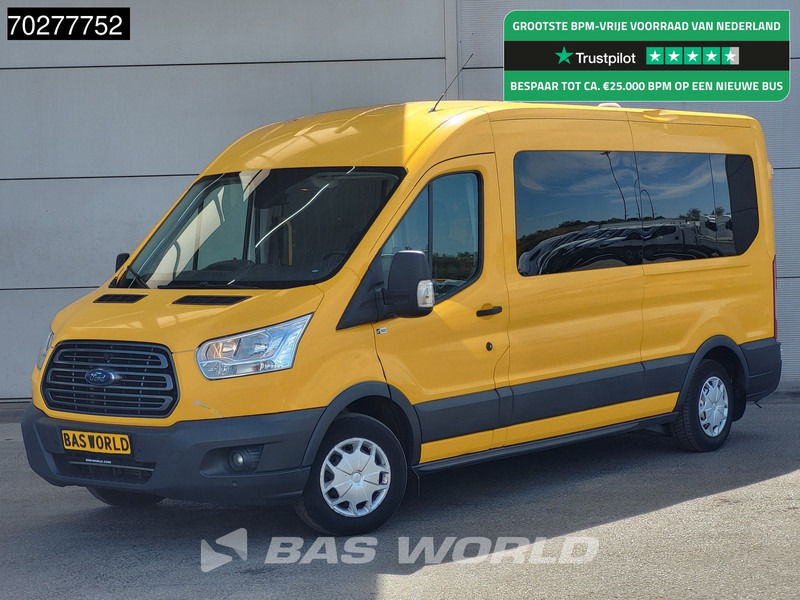 Ford Transit 130pk Personenvervoer Luchtvering Taxi L3H2 Ramp Airco Cruise Parkeersensoren Euro6 Kombi Tourer 11m3 Airco Cruise control - Minibus, Furgon pasagjerësh: foto 1 Ford Transit 130pk Personenvervoer Luchtvering Taxi L3H2 Ramp Airco Cruise Parkeersensoren Euro6 Kombi Tourer 11m3 Airco Cruise control - Minibus, Furgon pasagjerësh: foto 1