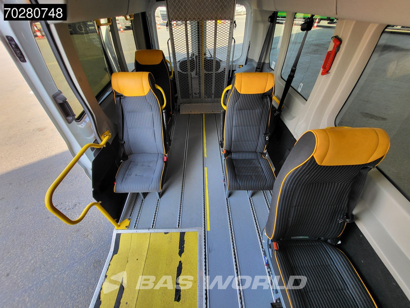 Minibus, Furgon pasagjerësh Ford Transit 130pk Personenvervoer Luchtvering Taxi L3H2 Ramp Airco Cruise Parkeersensoren Euro6 Kombi Tourer 11m3 Airco Cruise control: foto 12