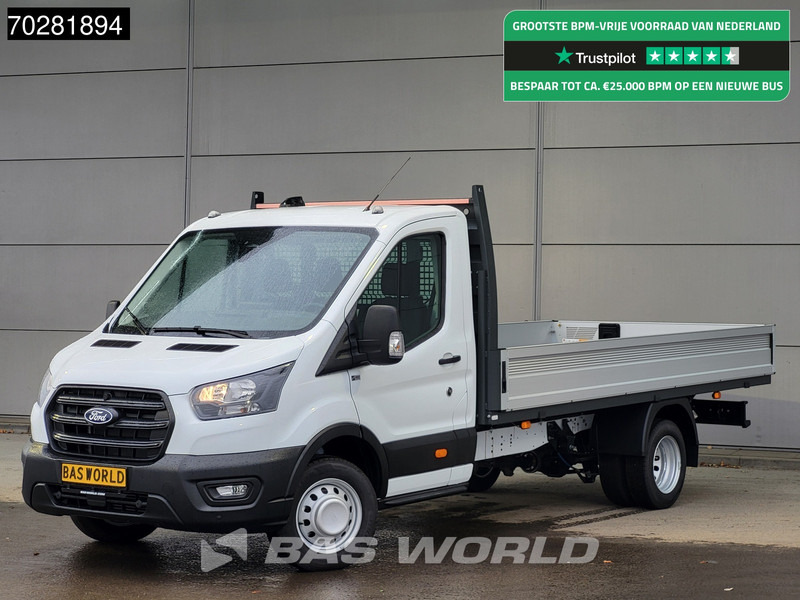 Ford Transit 165pk Open Laadbak 3,5t Trekhaak Dubbellucht Airco Cruise Camera Parkeersensoren Euro6 Pritsche Pickup Airco Trekhaak Cruise con - Kamioncine me karroceri: foto 1 Ford Transit 165pk Open Laadbak 3,5t Trekhaak Dubbellucht Airco Cruise Camera Parkeersensoren Euro6 Pritsche Pickup Airco Trekhaak Cruise con - Kamioncine me karroceri: foto 1