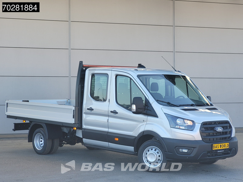 Ford Transit 170pk Automaat Dubbel Cabine 3500kg Trekhaak Open Laadbak Pritsche SYNC4 scherm CarPlay Camera Airco Trekhaak Cruise control - Kamioncine me karroceri: foto 5 Ford Transit 170pk Automaat Dubbel Cabine 3500kg Trekhaak Open Laadbak Pritsche SYNC4 scherm CarPlay Camera Airco Trekhaak Cruise control - Kamioncine me karroceri: foto 5