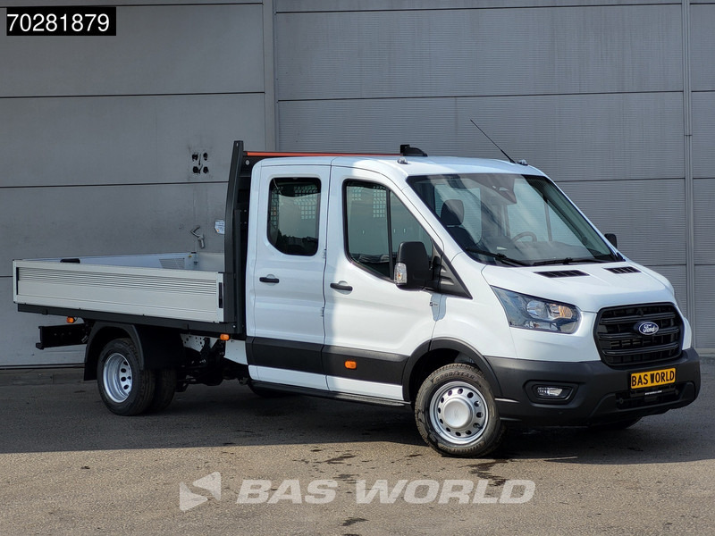 Ford Transit 170pk Automaat Dubbel Cabine 3500kg Trekhaak Open Laadbak Pritsche SYNC4 scherm CarPlay Camera Airco Trekhaak Cruise control - Kamioncine me karroceri: foto 3 Ford Transit 170pk Automaat Dubbel Cabine 3500kg Trekhaak Open Laadbak Pritsche SYNC4 scherm CarPlay Camera Airco Trekhaak Cruise control - Kamioncine me karroceri: foto 3