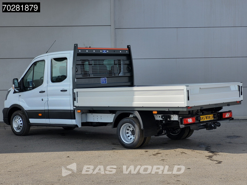 Ford Transit 170pk Automaat Dubbel Cabine 3500kg Trekhaak Open Laadbak Pritsche SYNC4 scherm CarPlay Camera Airco Trekhaak Cruise control - Kamioncine me karroceri: foto 2 Ford Transit 170pk Automaat Dubbel Cabine 3500kg Trekhaak Open Laadbak Pritsche SYNC4 scherm CarPlay Camera Airco Trekhaak Cruise control - Kamioncine me karroceri: foto 2