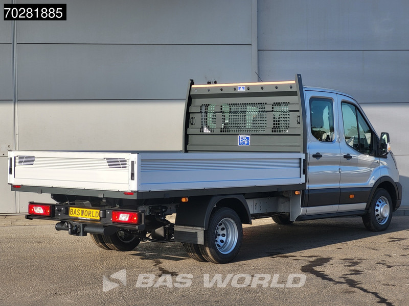 Ford Transit 170pk Automaat Dubbel Cabine 3500kg Trekhaak Open Laadbak Pritsche SYNC4 scherm CarPlay Camera Pickup Airco Trekhaak Cruise cont - Kamioncine me karroceri: foto 5 Ford Transit 170pk Automaat Dubbel Cabine 3500kg Trekhaak Open Laadbak Pritsche SYNC4 scherm CarPlay Camera Pickup Airco Trekhaak Cruise cont - Kamioncine me karroceri: foto 5