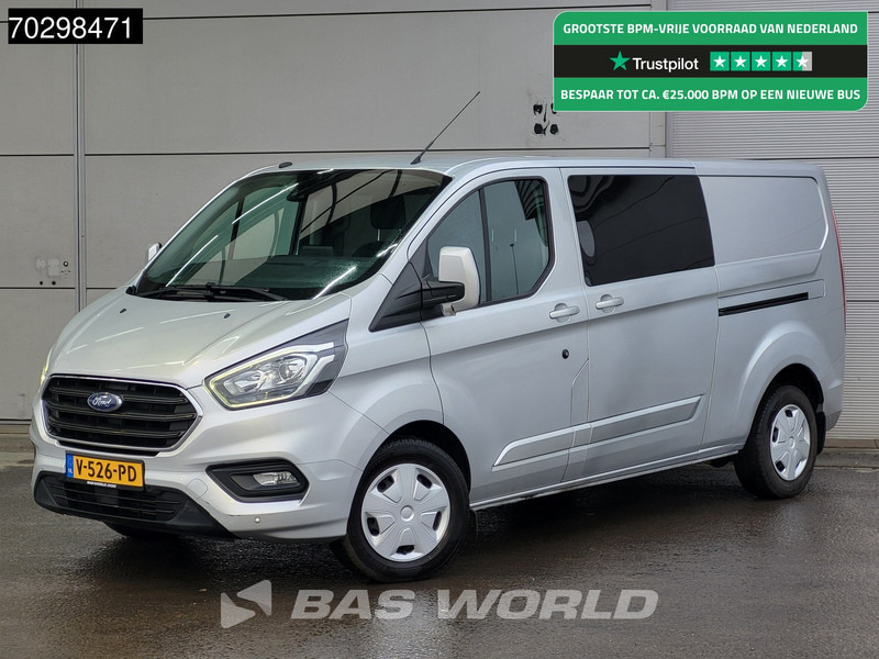 Ford Transit Custom 130PK Dubbel Cabine Automaat 2x Schuifdeur Trekhaak Xenon ACC Navi Camera Parkeersensoren SYNC3-Display APK 03-2026 Euro6 DC Dok - Furgon i vogël: foto 1 Ford Transit Custom 130PK Dubbel Cabine Automaat 2x Schuifdeur Trekhaak Xenon ACC Navi Camera Parkeersensoren SYNC3-Display APK 03-2026 Euro6 DC Dok - Furgon i vogël: foto 1