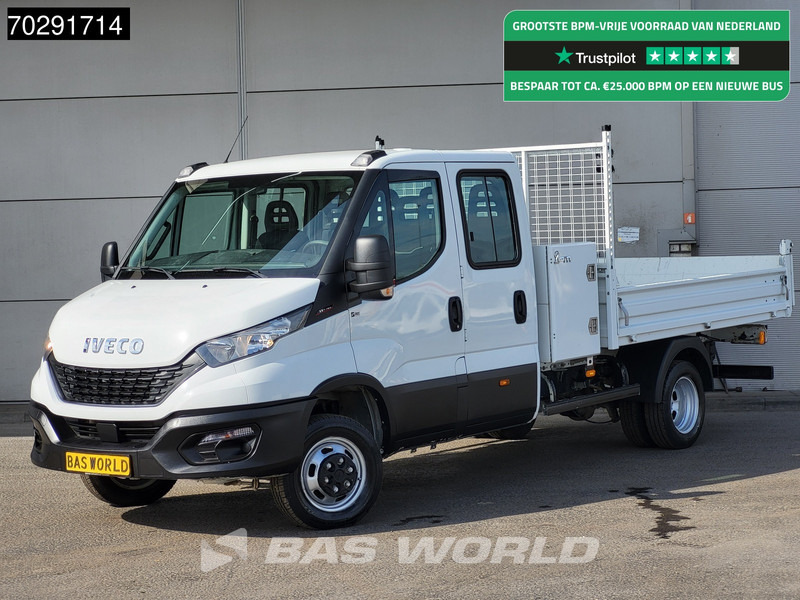 Iveco Daily 35C16 3.0L Open Laadbak met Kist Dubbel Cabine 3,5t Trekhaak Navi Airco Cruise Camera Euro6 Pritsche Pickup Open Box 2m3 Airco C - Kamioncine me karroceri: foto 1 Iveco Daily 35C16 3.0L Open Laadbak met Kist Dubbel Cabine 3,5t Trekhaak Navi Airco Cruise Camera Euro6 Pritsche Pickup Open Box 2m3 Airco C - Kamioncine me karroceri: foto 1