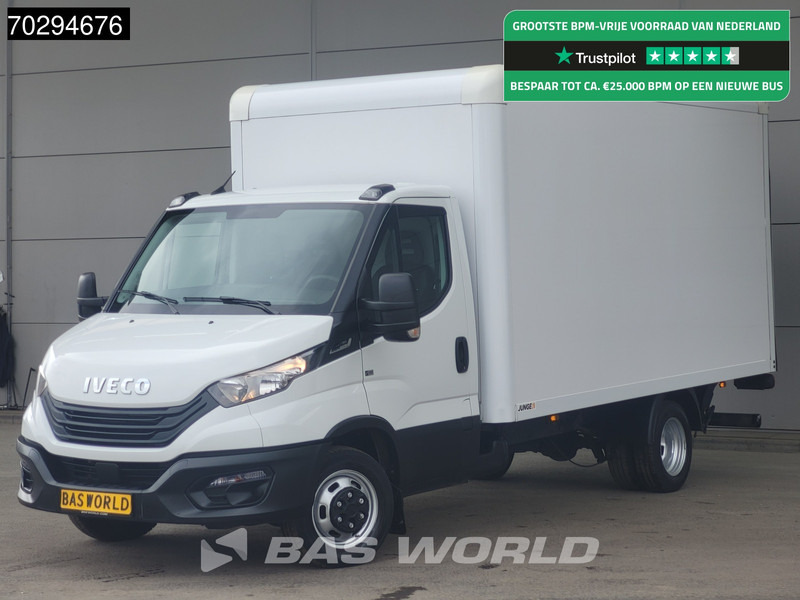 Kamioncine me kontinier Iveco Daily 35C16 Automaat Laadklep Bakwagen Dubbellucht 160PK Airco Camera Euro6 Meubelbak Koffer Airco: foto 1