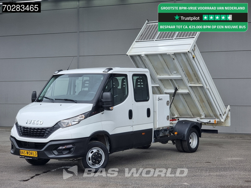Iveco Daily 35C16 Kipper met Kist Dubbel Cabine Dubbellucht 3,5t Trekhaak Navi Airco Cruise Camera Euro6 Kieper Tipper Benne 2m3 Airco Trekh - Kamioncine vetëshkarkuese: foto 1 Iveco Daily 35C16 Kipper met Kist Dubbel Cabine Dubbellucht 3,5t Trekhaak Navi Airco Cruise Camera Euro6 Kieper Tipper Benne 2m3 Airco Trekh - Kamioncine vetëshkarkuese: foto 1