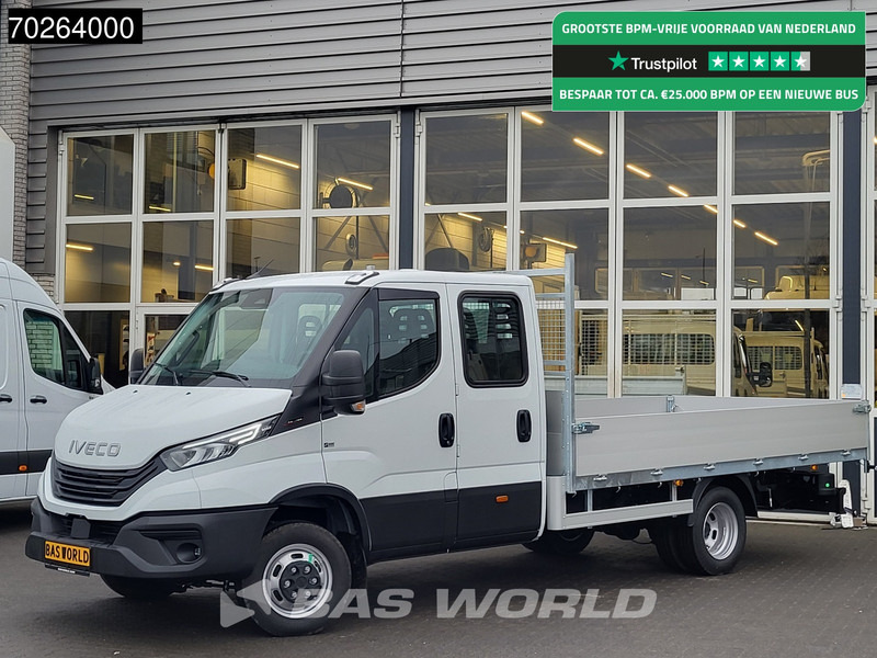 Iveco Daily 35C18 3.0 180PK Nwe model 2025 NL Open laadbak Dubbel Cabine Navi Camera Cruise LED 3,5T Trekvermogen Pritsche Pickup 3m3 Airco - Kamioncine me karroceri: foto 1 Iveco Daily 35C18 3.0 180PK Nwe model 2025 NL Open laadbak Dubbel Cabine Navi Camera Cruise LED 3,5T Trekvermogen Pritsche Pickup 3m3 Airco - Kamioncine me karroceri: foto 1