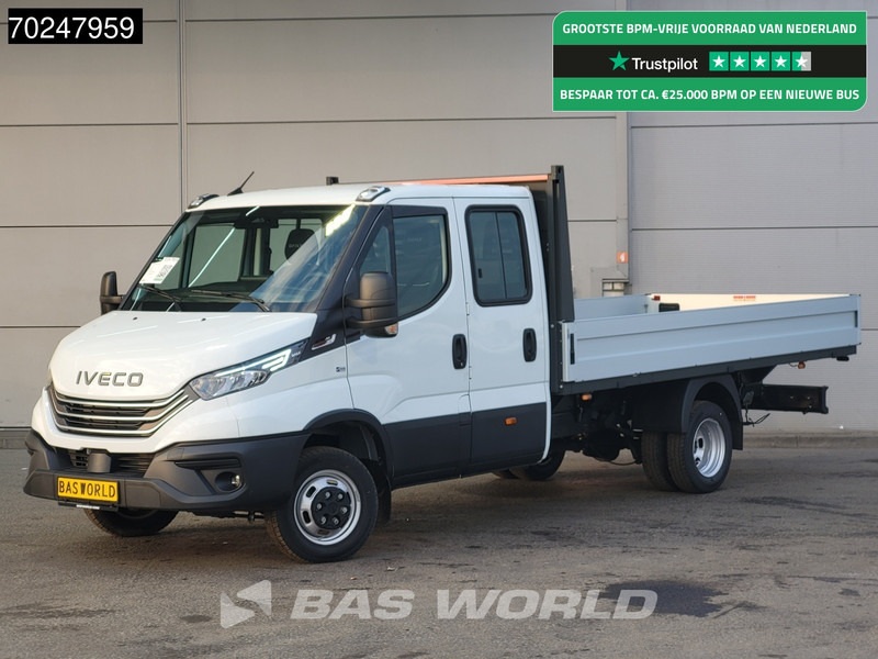 Iveco Daily 35C18 3.0L Automaat 180PK Dubbel Cabine Open Laadbak 2025-Model Dubbellucht 3,5t Trekvermogen ACC LED Navi Euro6 Pritsche Pickup - Kamioncine me karroceri: foto 1 Iveco Daily 35C18 3.0L Automaat 180PK Dubbel Cabine Open Laadbak 2025-Model Dubbellucht 3,5t Trekvermogen ACC LED Navi Euro6 Pritsche Pickup - Kamioncine me karroceri: foto 1