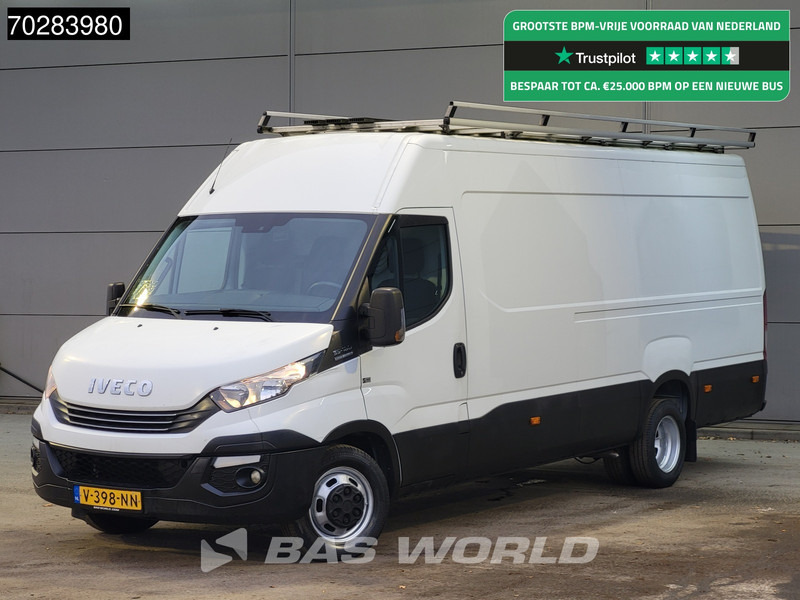 Iveco Daily 35C18 3.0L Automaat Dubbellucht L3H2 180PK 3,5t Trekhaak Airco Cruise Camera Imperiaal Euro6 L3 16m3 Airco Trekhaak Cruise contr - Furgon: foto 1 Iveco Daily 35C18 3.0L Automaat Dubbellucht L3H2 180PK 3,5t Trekhaak Airco Cruise Camera Imperiaal Euro6 L3 16m3 Airco Trekhaak Cruise contr - Furgon: foto 1