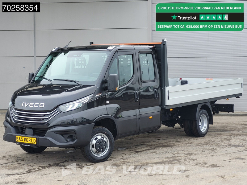 Iveco Daily 35C21 3.0L Automaat 210PK 2025-Model Open laadbak Dubbel Cabine Dubbellucht CarPlay ACC LED 3,5T Trekvermogen Euro6 Pritsche Pic - Kamioncine me karroceri: foto 1 Iveco Daily 35C21 3.0L Automaat 210PK 2025-Model Open laadbak Dubbel Cabine Dubbellucht CarPlay ACC LED 3,5T Trekvermogen Euro6 Pritsche Pic - Kamioncine me karroceri: foto 1