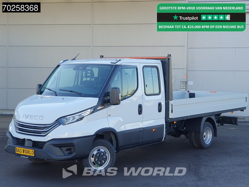 Iveco Daily 35C21 3.0L Automaat 210PK 2025-Model Open laadbak Dubbel Cabine Dubbellucht CarPlay ACC LED 3,5T Trekvermogen Euro6 Pritsche Pic - Kamioncine me karroceri: foto 1 Iveco Daily 35C21 3.0L Automaat 210PK 2025-Model Open laadbak Dubbel Cabine Dubbellucht CarPlay ACC LED 3,5T Trekvermogen Euro6 Pritsche Pic - Kamioncine me karroceri: foto 1