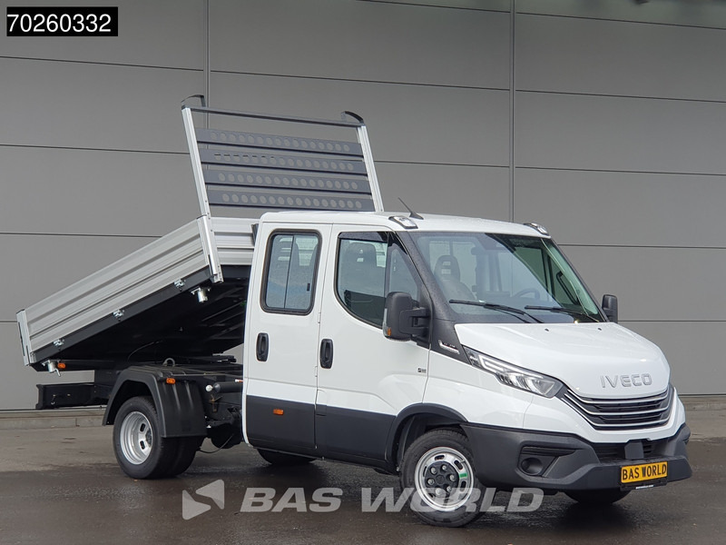 Iveco Daily 35C21 3-Zijdige Kipper Dubbel Cabine 210PK 3.0L Dubbellucht 3,5t Trekhaak ACC Airco LED Camera CarPlay Euro6 Tipper Benne Kieper - Kamioncine vetëshkarkuese: foto 2 Iveco Daily 35C21 3-Zijdige Kipper Dubbel Cabine 210PK 3.0L Dubbellucht 3,5t Trekhaak ACC Airco LED Camera CarPlay Euro6 Tipper Benne Kieper - Kamioncine vetëshkarkuese: foto 2