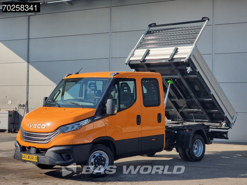 Iveco Daily 35C21 3-Zijdige Kipper Dubbel Cabine 210PK 3.0L Dubbellucht 3,5t Trekhaak ACC Airco LED Camera CarPlay Euro6 Tipper Benne Kieper - Kamioncine vetëshkarkuese: foto 5 Iveco Daily 35C21 3-Zijdige Kipper Dubbel Cabine 210PK 3.0L Dubbellucht 3,5t Trekhaak ACC Airco LED Camera CarPlay Euro6 Tipper Benne Kieper - Kamioncine vetëshkarkuese: foto 5