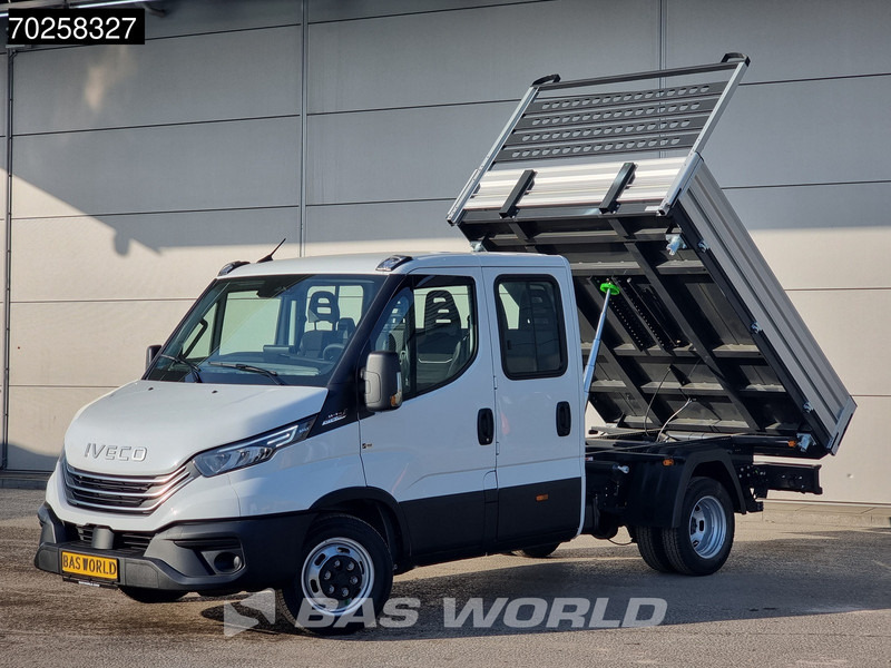 Iveco Daily 35C21 3-Zijdige Kipper Dubbel Cabine 210PK 3.0L Dubbellucht 3,5t Trekhaak ACC Airco LED Camera CarPlay Euro6 Tipper Benne Kieper - Kamioncine vetëshkarkuese: foto 5 Iveco Daily 35C21 3-Zijdige Kipper Dubbel Cabine 210PK 3.0L Dubbellucht 3,5t Trekhaak ACC Airco LED Camera CarPlay Euro6 Tipper Benne Kieper - Kamioncine vetëshkarkuese: foto 5