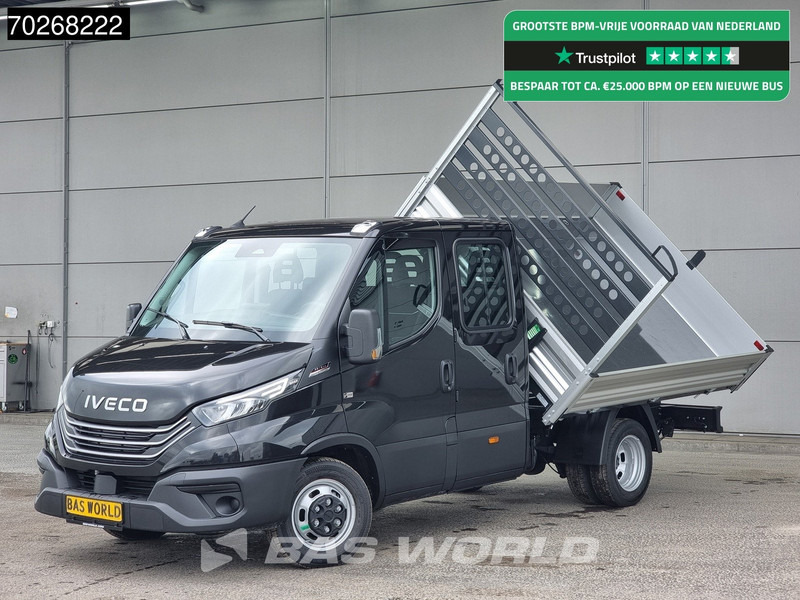 Iveco Daily 35C21 3 zijdige Kipper Dubbel Cabine 210PK 3.0L Dubbellucht Airco Cruise LED Camera Tipper 2m3 Airco - Kamioncine vetëshkarkuese: foto 1 Iveco Daily 35C21 3 zijdige Kipper Dubbel Cabine 210PK 3.0L Dubbellucht Airco Cruise LED Camera Tipper 2m3 Airco - Kamioncine vetëshkarkuese: foto 1