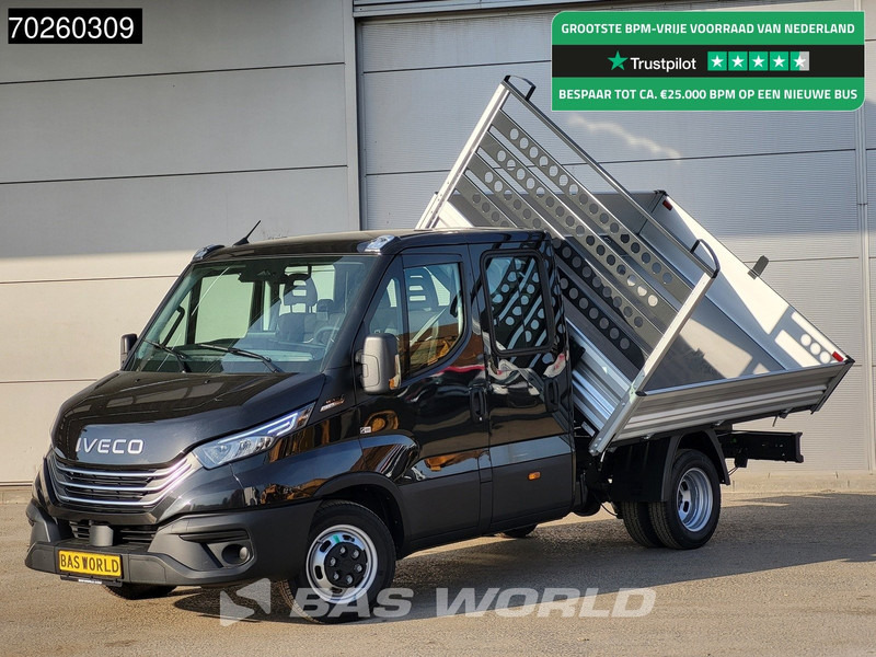 Iveco Daily 35C21 3 zijdige Kipper Dubbel Cabine 210PK 3.0L Dubbellucht Airco Cruise LED Camera Tipper Benne Kieper 2m3 Airco - Kamioncine vetëshkarkuese: foto 1 Iveco Daily 35C21 3 zijdige Kipper Dubbel Cabine 210PK 3.0L Dubbellucht Airco Cruise LED Camera Tipper Benne Kieper 2m3 Airco - Kamioncine vetëshkarkuese: foto 1