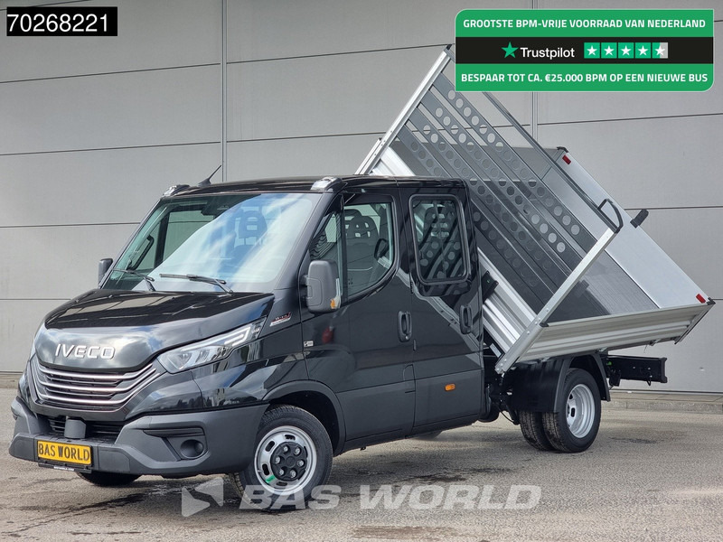 Iveco Daily 35C21 3 zijdige Kipper Dubbel Cabine 210PK 3.0L Dubbellucht Airco Cruise LED Camera Tipper Benne Kieper 2m3 Airco - Kamioncine vetëshkarkuese: foto 1 Iveco Daily 35C21 3 zijdige Kipper Dubbel Cabine 210PK 3.0L Dubbellucht Airco Cruise LED Camera Tipper Benne Kieper 2m3 Airco - Kamioncine vetëshkarkuese: foto 1
