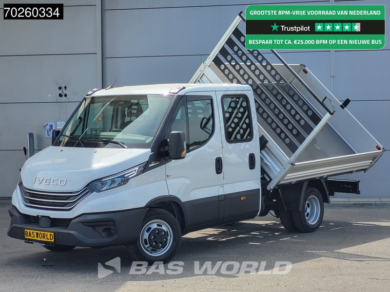 Iveco Daily 35C21 3 zijdige Kipper Dubbel Cabine 210PK 3.0L Dubbellucht Airco Cruise LED Camera Tipper Benne Kieper 2m3 Airco - Kamioncine vetëshkarkuese: foto 1 Iveco Daily 35C21 3 zijdige Kipper Dubbel Cabine 210PK 3.0L Dubbellucht Airco Cruise LED Camera Tipper Benne Kieper 2m3 Airco - Kamioncine vetëshkarkuese: foto 1
