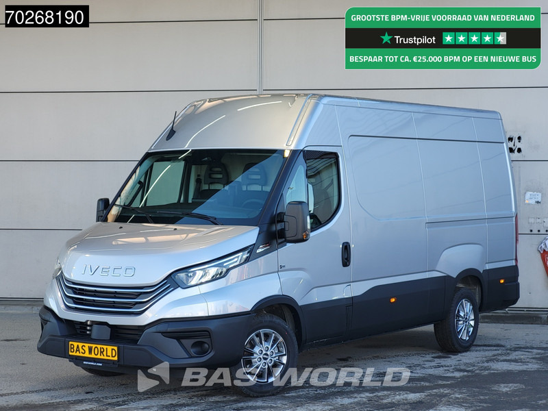 Iveco Daily 35S21 3.0L Automaat L2H2 210PK 2025-Model 3,5t Trekgewicht ACC LED Navi LM-Velgen Camera Euro6 L2 12m3 Airco Trekhaak - Furgon: foto 1 Iveco Daily 35S21 3.0L Automaat L2H2 210PK 2025-Model 3,5t Trekgewicht ACC LED Navi LM-Velgen Camera Euro6 L2 12m3 Airco Trekhaak - Furgon: foto 1