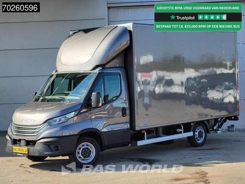 Iveco Daily 35S21 3.0L Automaat Laadklep Zijdeur ACC LED CarPlay Lat om Lat D'Hollandia 3,5t Trekvermogen Meubelbak Koffer Bakwagen Airco - Kamioncine me kontinier: foto 1 Iveco Daily 35S21 3.0L Automaat Laadklep Zijdeur ACC LED CarPlay Lat om Lat D'Hollandia 3,5t Trekvermogen Meubelbak Koffer Bakwagen Airco - Kamioncine me kontinier: foto 1