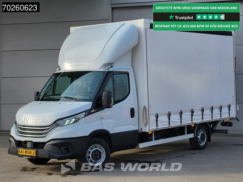 Iveco Daily 35S21 3.0L Automaat Schuifzeilen Laadklep 210PK 2025-Model ACC LED CarPlay Euro6 Schuifzeil Koffer Meubelbak Bakwagen 22m3 Airco - Kamioncine me tendë: foto 1 Iveco Daily 35S21 3.0L Automaat Schuifzeilen Laadklep 210PK 2025-Model ACC LED CarPlay Euro6 Schuifzeil Koffer Meubelbak Bakwagen 22m3 Airco - Kamioncine me tendë: foto 1