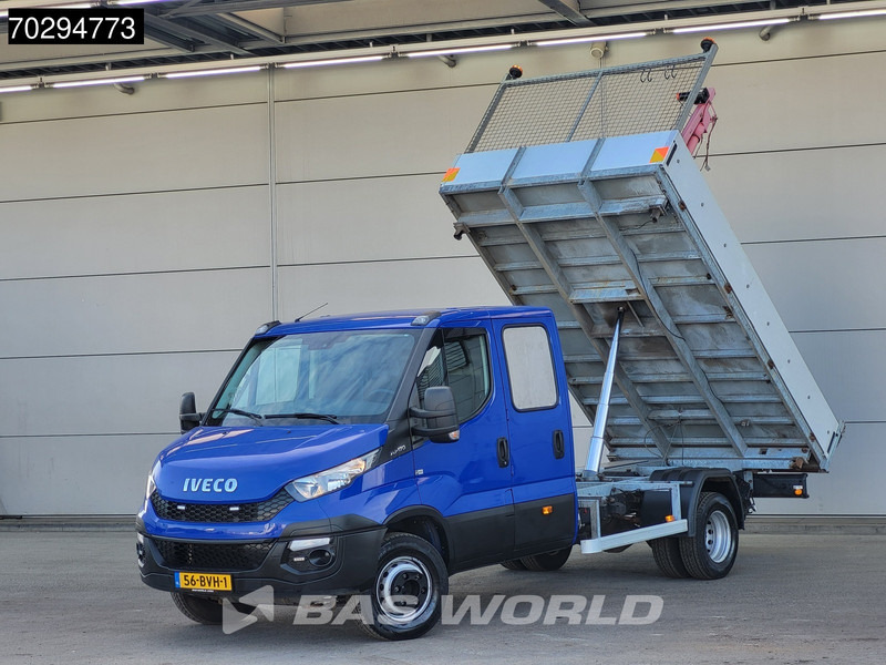 Iveco Daily 70C17 Drie-Zijdige 3.0L Kipper 7-tons Kraan Dubbellucht 170PK 3,5t Trekhaak Airco Tipper Benne Kieper Kraanwagen Crane Kranwagen - Kamioncine vetëshkarkuese: foto 3 Iveco Daily 70C17 Drie-Zijdige 3.0L Kipper 7-tons Kraan Dubbellucht 170PK 3,5t Trekhaak Airco Tipper Benne Kieper Kraanwagen Crane Kranwagen - Kamioncine vetëshkarkuese: foto 3
