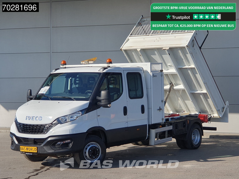 Iveco Daily 70C18 3.0L Kipper Dubbel Cabine Dubbellucht 3,5t Trekhaak Airco Cruise Euro6 Tipper Benne Kieper 2m3 Airco Trekhaak Cruise contr - Kamioncine vetëshkarkuese: foto 1 Iveco Daily 70C18 3.0L Kipper Dubbel Cabine Dubbellucht 3,5t Trekhaak Airco Cruise Euro6 Tipper Benne Kieper 2m3 Airco Trekhaak Cruise contr - Kamioncine vetëshkarkuese: foto 1