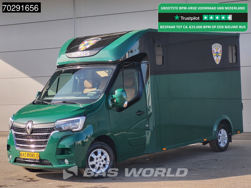Renault Master 180PK Paardenwagen Hengstenuitvoering Automaat 180PK Trekhaak LED Airco Cruise Camera Euro6 Horsetruck Horse Airco Trekhaak Cruise con - Kamioncine: foto 1 Renault Master 180PK Paardenwagen Hengstenuitvoering Automaat 180PK Trekhaak LED Airco Cruise Camera Euro6 Horsetruck Horse Airco Trekhaak Cruise con - Kamioncine: foto 1