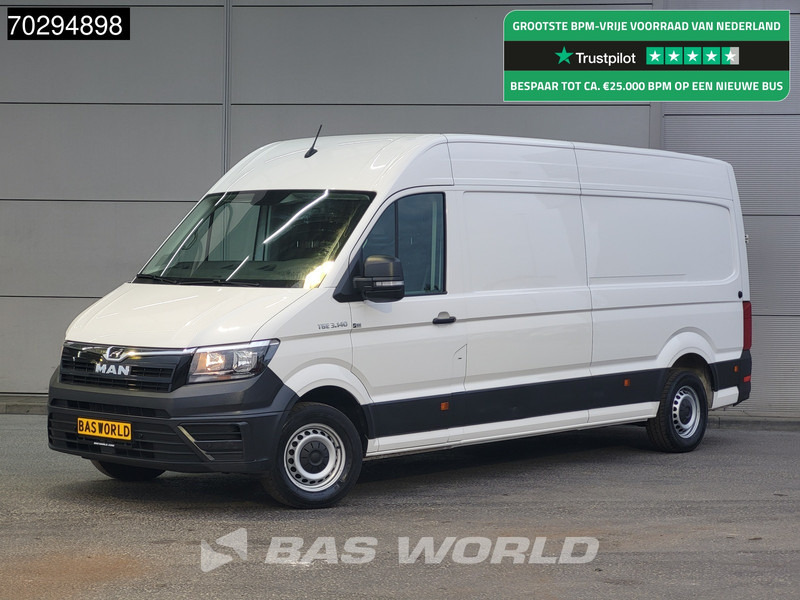 MAN TGE 3.140 COMING SOON! L4H3 Trekhaak Airco Cruise Camera Parkeersensoren Euro6 L3H2 15m3 Airco Trekhaak Cruise control - Furgon: foto 1 MAN TGE 3.140 COMING SOON! L4H3 Trekhaak Airco Cruise Camera Parkeersensoren Euro6 L3H2 15m3 Airco Trekhaak Cruise control - Furgon: foto 1