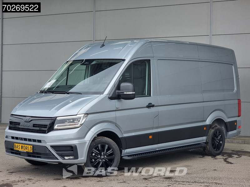 MAN TGE 3.180 Automaat 2025 Black Edition model Facelift L3H3 Navi CarPlay Camera L2H2 11m3 Airco Cruise control - Furgon: foto 1 MAN TGE 3.180 Automaat 2025 Black Edition model Facelift L3H3 Navi CarPlay Camera L2H2 11m3 Airco Cruise control - Furgon: foto 1