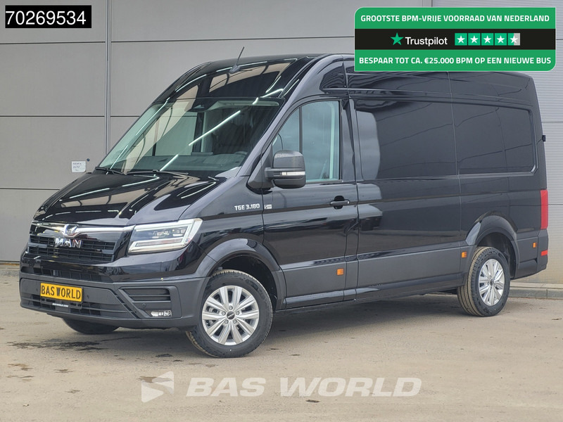 MAN TGE 3.180 Automaat 2025 model Facelift L3H3 Navi CarPlay Cruise Camera L2H2 12m3 Airco Cruise control - Furgon: foto 1 MAN TGE 3.180 Automaat 2025 model Facelift L3H3 Navi CarPlay Cruise Camera L2H2 12m3 Airco Cruise control - Furgon: foto 1