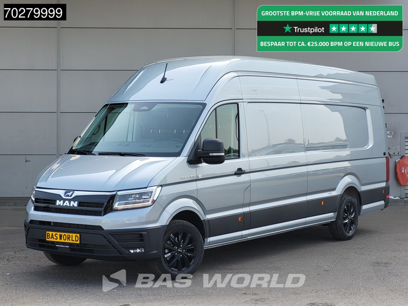 MAN TGE 3.180 Automaat L5H4 XXL LED ACC Navi Airco Camera Parkeersensoren Euro6 L5 Hoog Dak 19m3 Airco - Furgon: foto 1 MAN TGE 3.180 Automaat L5H4 XXL LED ACC Navi Airco Camera Parkeersensoren Euro6 L5 Hoog Dak 19m3 Airco - Furgon: foto 1