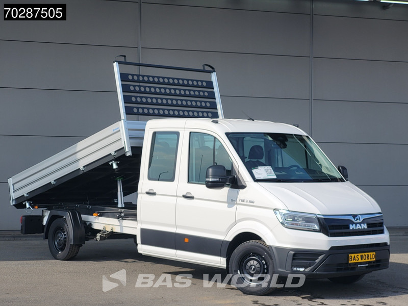 MAN TGE 3.180 Driezijdige Kipper Automaat Dubbel Cabine 2025 Facelift 180PK Trekhaak LED Navi ACC Airco Cruise Euro6 Kipper Tippe Benne Kieper - Kamioncine vetëshkarkuese: foto 2 MAN TGE 3.180 Driezijdige Kipper Automaat Dubbel Cabine 2025 Facelift 180PK Trekhaak LED Navi ACC Airco Cruise Euro6 Kipper Tippe Benne Kieper - Kamioncine vetëshkarkuese: foto 2