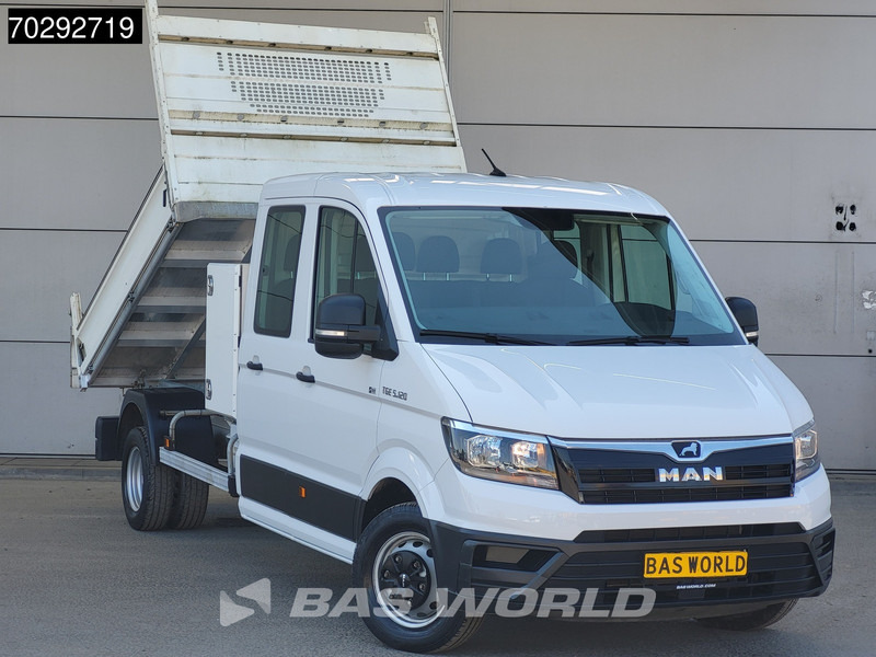 MAN TGE 5.120 COMING SOON! Kipper met Kist Dubbel Cabine Dubbellucht 3,5t Trekhaak Navi Airco Camera Euro6 Tipper Benne Kieper Airco Dubbel ca - Kamioncine vetëshkarkuese: foto 3 MAN TGE 5.120 COMING SOON! Kipper met Kist Dubbel Cabine Dubbellucht 3,5t Trekhaak Navi Airco Camera Euro6 Tipper Benne Kieper Airco Dubbel ca - Kamioncine vetëshkarkuese: foto 3