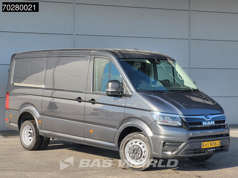 MAN TGE 5.160 Uniek! Dubbellucht 2025-Model Automaat L3H2 Laag Dak ACC Navi LED Airco Camera Parkeersensoren CarPlay Euro6 L2H1 11m3 Airco - Furgon: foto 3 MAN TGE 5.160 Uniek! Dubbellucht 2025-Model Automaat L3H2 Laag Dak ACC Navi LED Airco Camera Parkeersensoren CarPlay Euro6 L2H1 11m3 Airco - Furgon: foto 3