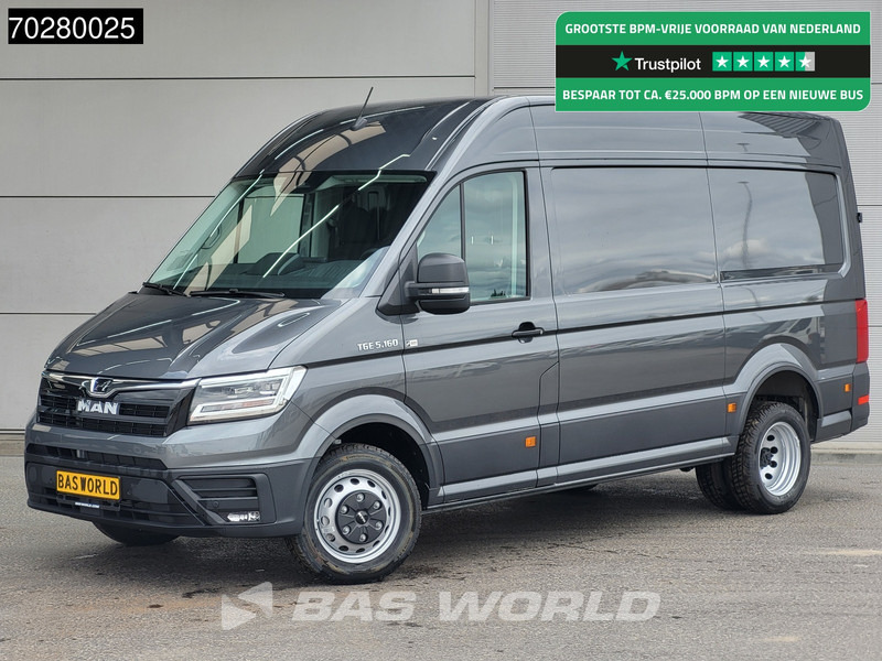 MAN TGE 5.160 Uniek! Dubbellucht Automaat 2025-model L3H3 ACC LED Navi Airco Camera Parkeersensoren CarPlay Euro6 L2H2 12m3 Airco - Furgon: foto 1 MAN TGE 5.160 Uniek! Dubbellucht Automaat 2025-model L3H3 ACC LED Navi Airco Camera Parkeersensoren CarPlay Euro6 L2H2 12m3 Airco - Furgon: foto 1