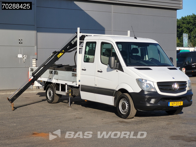 Mercedes-Benz Sprinter 310 CDI Euro6 Automaat Open laadbak Kraanwagen HIAB 017T-2 Navi Airco Euro6 Kraan Crane Kranwagen Pickup Pritsche Airco - Kamioncine me karroceri: foto 1 Mercedes-Benz Sprinter 310 CDI Euro6 Automaat Open laadbak Kraanwagen HIAB 017T-2 Navi Airco Euro6 Kraan Crane Kranwagen Pickup Pritsche Airco - Kamioncine me karroceri: foto 1