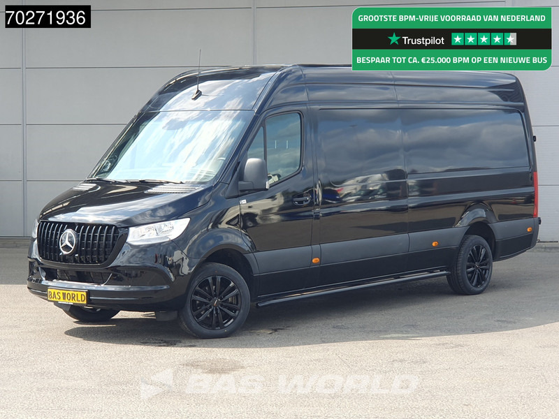 Furgon Mercedes-Benz Sprinter 317 CDI Automaat L3H2 Black Edition 3500KG Trekhaak Airco Camera Parkeersensoren MBUX CarPlay Euro6 L3 15m3 Airco Trekhaak: foto 1