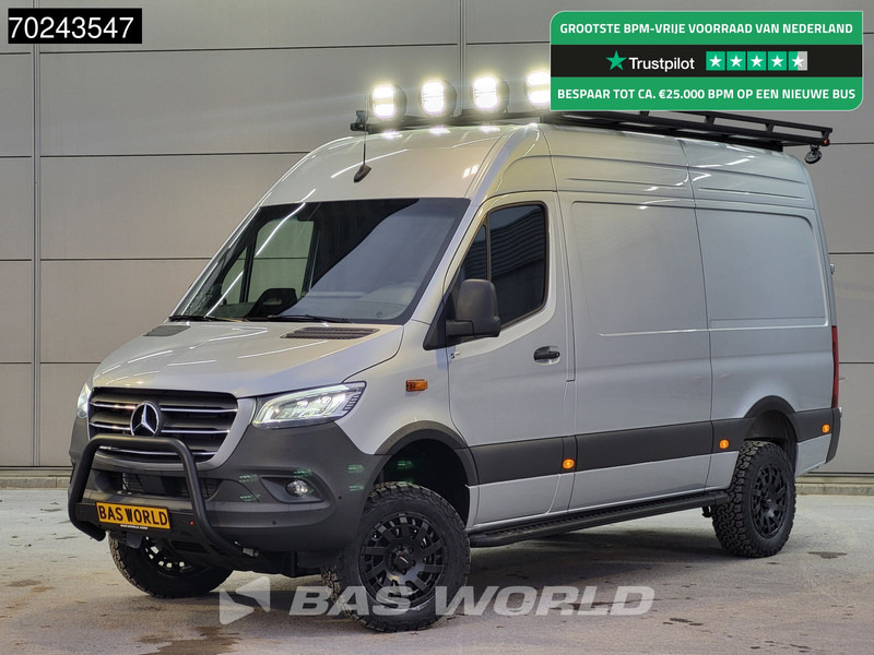 Mercedes-Benz Sprinter 319 CDI Automaat L2H2 4x4 New Model! Overland Special Off Grid ACC Camera MBUX Allrad 4WD Camper basis 10m3 Airco - Furgon: foto 1 Mercedes-Benz Sprinter 319 CDI Automaat L2H2 4x4 New Model! Overland Special Off Grid ACC Camera MBUX Allrad 4WD Camper basis 10m3 Airco - Furgon: foto 1