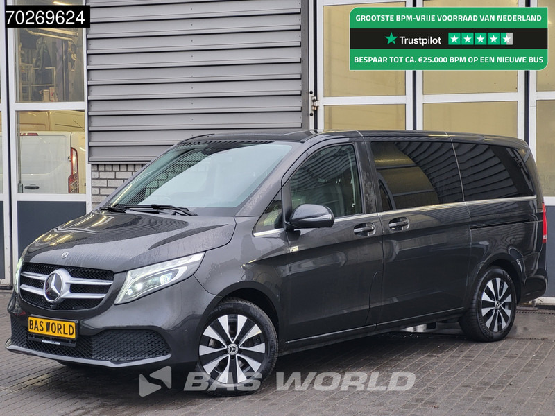 Mercedes-Benz V-Klasse 220 Ex.BPM/BTW Automaat Personenvervoer 7-Persoons L2H1 Trekhaak LED Navi Leder Airco Cruise Camera CarPlay Parkeersensoren Stan - Minibus, Furgon pasagjerësh: foto 1 Mercedes-Benz V-Klasse 220 Ex.BPM/BTW Automaat Personenvervoer 7-Persoons L2H1 Trekhaak LED Navi Leder Airco Cruise Camera CarPlay Parkeersensoren Stan - Minibus, Furgon pasagjerësh: foto 1