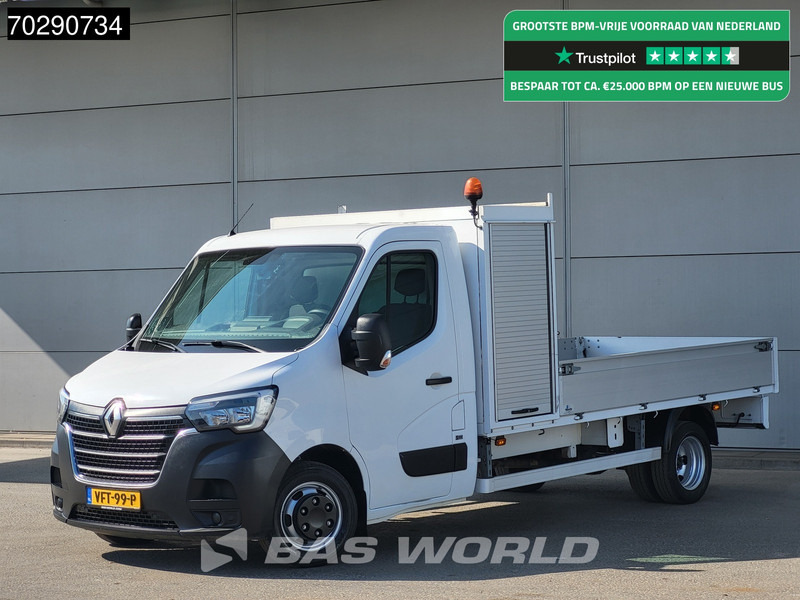 Renault Master 145PK Open Laadbak Dubbellucht 3,5t Trekhaak LED Airco Cruise Standkachel Euro6 Pritsche Pickup Open Box Airco Trekhaak Cruise control - Kamioncine me karroceri: foto 1 Renault Master 145PK Open Laadbak Dubbellucht 3,5t Trekhaak LED Airco Cruise Standkachel Euro6 Pritsche Pickup Open Box Airco Trekhaak Cruise control - Kamioncine me karroceri: foto 1
