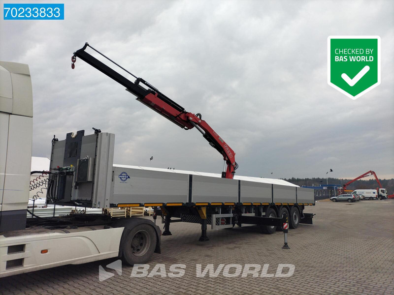 Bodex KIS3B 3 axles NEW! Fassi F235A.0.23 - Gjysmë rimorkio e hapur/ Platformë: foto 1 Bodex KIS3B 3 axles NEW! Fassi F235A.0.23 - Gjysmë rimorkio e hapur/ Platformë: foto 1