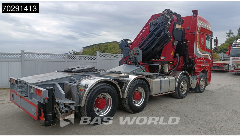 DAF XF105.510 XF 8X4 Palfinger PK150.002 Kran Crane Winch Fifth Wheel Big-Axle Euro 5 - Gjysmë-kamion: foto 2 DAF XF105.510 XF 8X4 Palfinger PK150.002 Kran Crane Winch Fifth Wheel Big-Axle Euro 5 - Gjysmë-kamion: foto 2